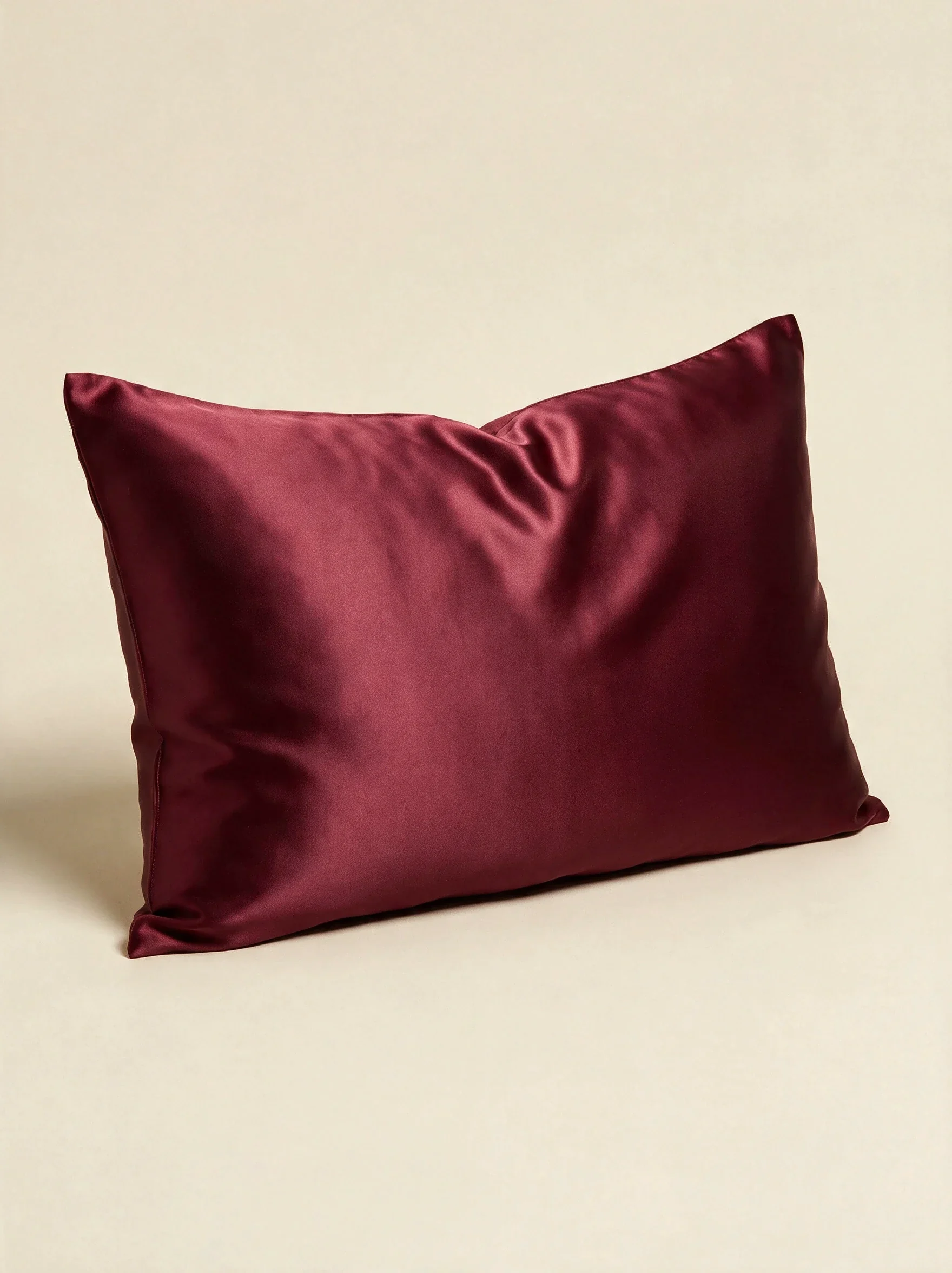 Songe Pillowcase – wine – front